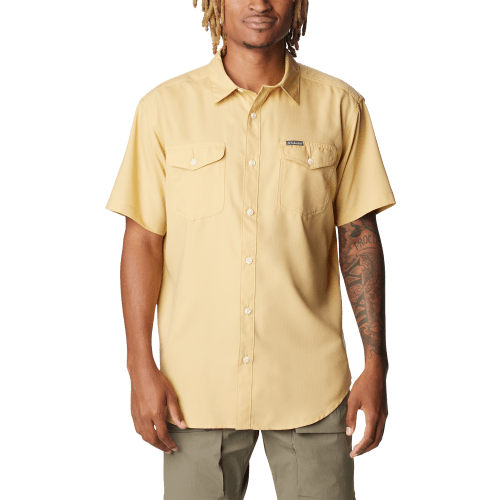 Columbia Utilizer II Solid Short-Sleeve Button-Down Shirt for Men ...